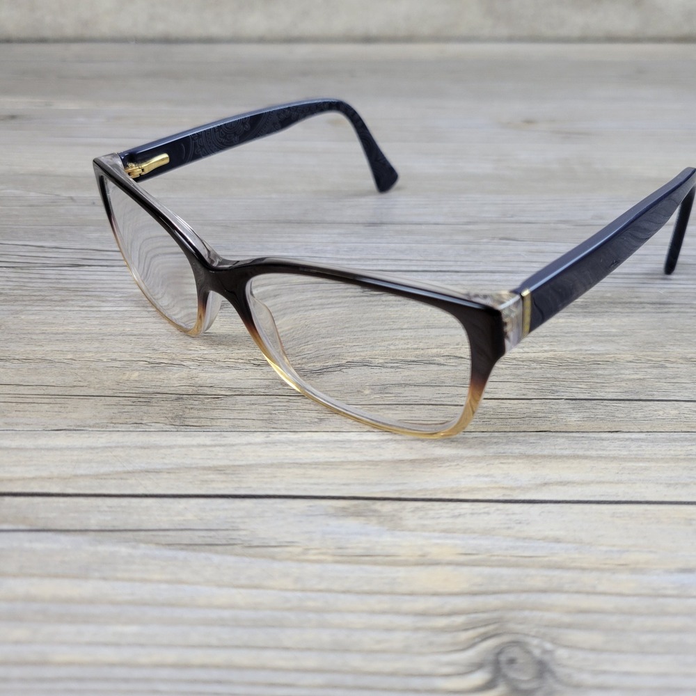 Ralph Lauren Eyeglass Frames RA7064 1114 Brown Navy Women 52-16-135
